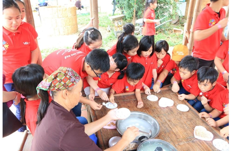 Hoạt động ngoại khóa thú vị cho bé yêu tại Anh ngữ English Kids Cao Phong