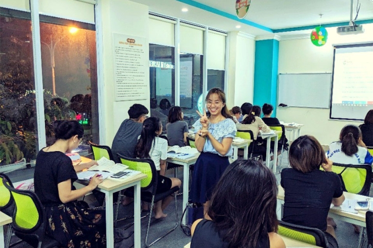 Lớp học đánh vần tiếng Anh tại trung tâm Enpro