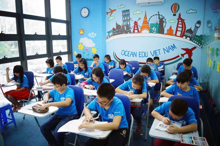 Không chỉ tiếng Anh trẻ em, Ocean Edu còn giảng dạy nhiều chương trình khác (Nguồn: Ocean Edu)