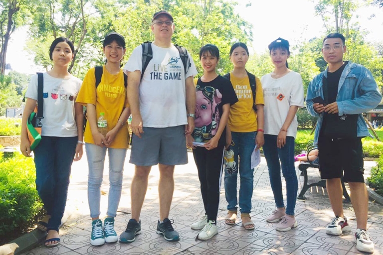 Một buổi hoạt động ngoại khóa cùng giáo viên nước ngoài tại ECORP ENGLISH (Nguồn: Hệ thống Giáo dục Quốc tế ECORP ENGLISH)