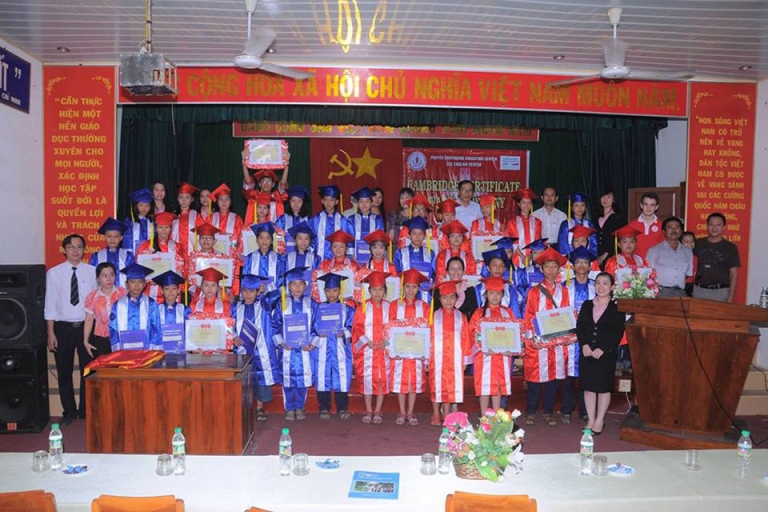 Học viên trung tâm CEC đoạt giải trong cuộc thi tiếng Anh của tỉnh