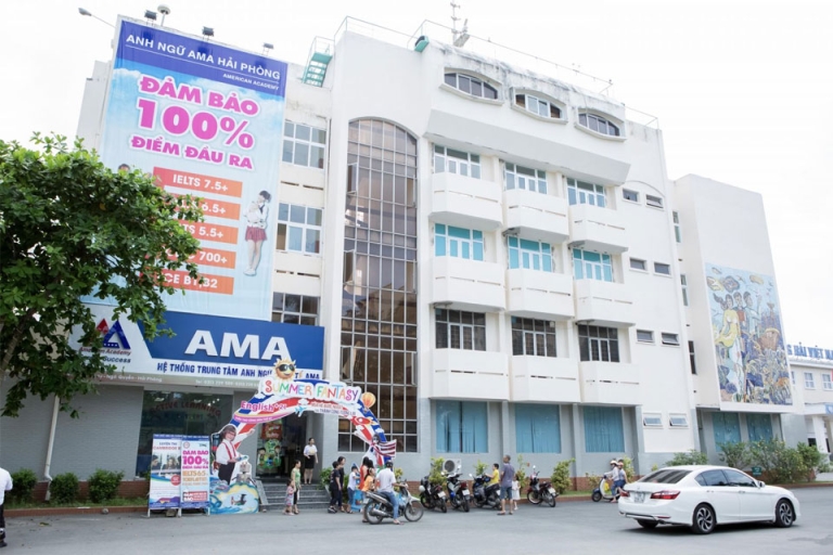 Một trong những chi nhánh của trung tâm AMA (Nguồn: Anh ngữ AMA)
