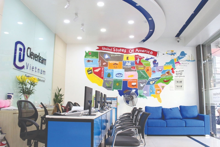 Cơ sở vật chất khang trang tại Cleverlearn (Nguồn: otsvietnam)
