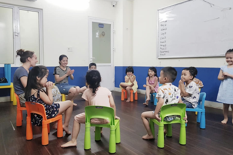 Các hoạt động trong lớp học của trung tâm (Nguồn: Trung tâm tiếng Anh CleverLearn)