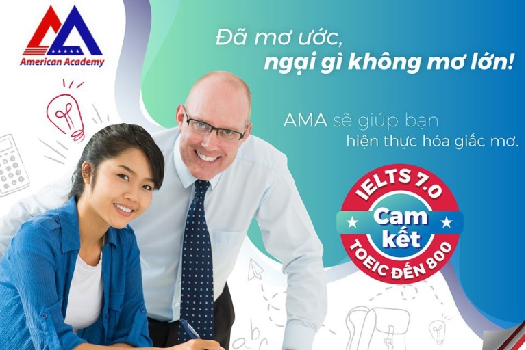 AMA cam kết đầu ra cho học viên khi học các lớp luyện thi chứng chỉ
