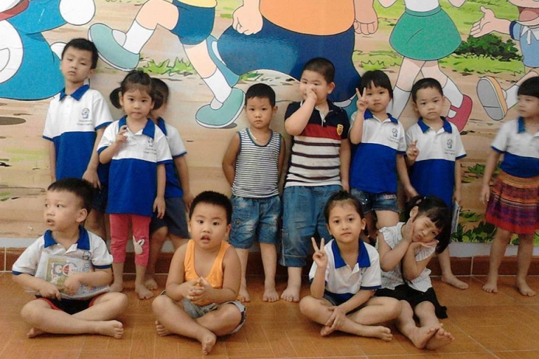 Chương trình cam kết chứng chỉ Cambridge của trung tâm đã thu hút được khá nhiều sự quan tâm của phụ huynh 