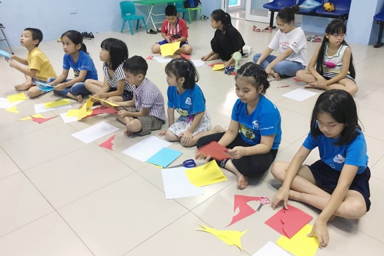 Học thông qua những hoạt động vui chơi là chuyện thường tình ở Ocean Edu Hà Nam