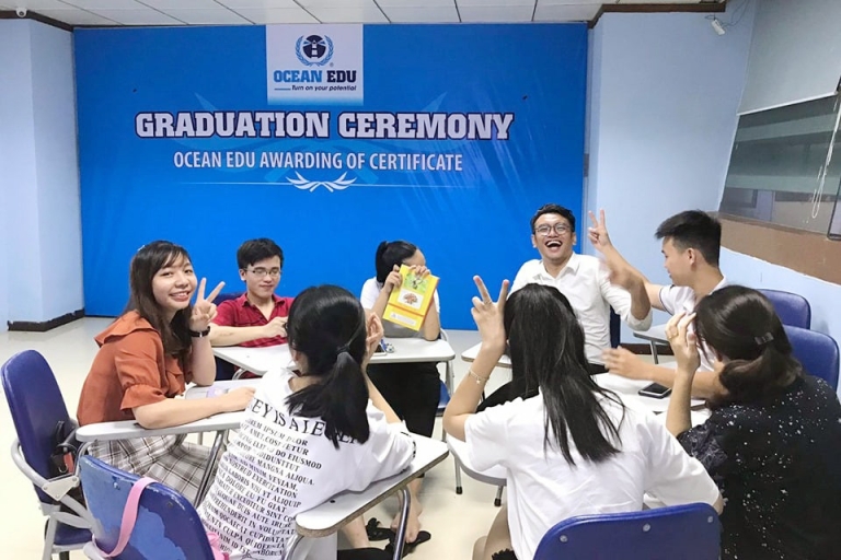 Ocean Edu Hà Nam không chỉ có các lớp học dành cho trẻ em, mà còn có người lớn và người đi làm