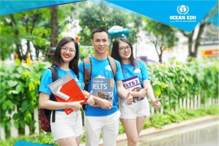 Khóa luyện thi IELTS tại Ocean Edu Hà Tĩnh sẽ hướng bạn tới mục tiêu đạt 8.5 IELTS