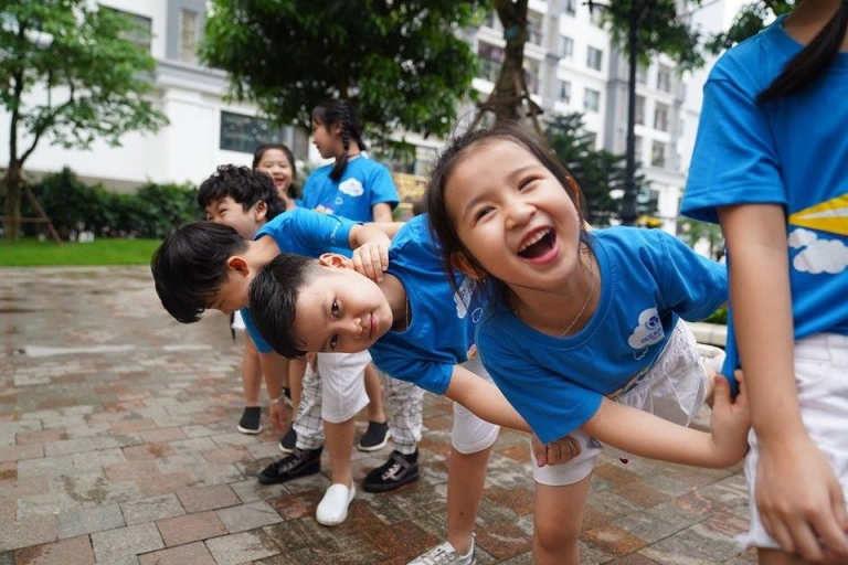 Các bé thường xuyên được tham gia các hoạt động ngoài giờ