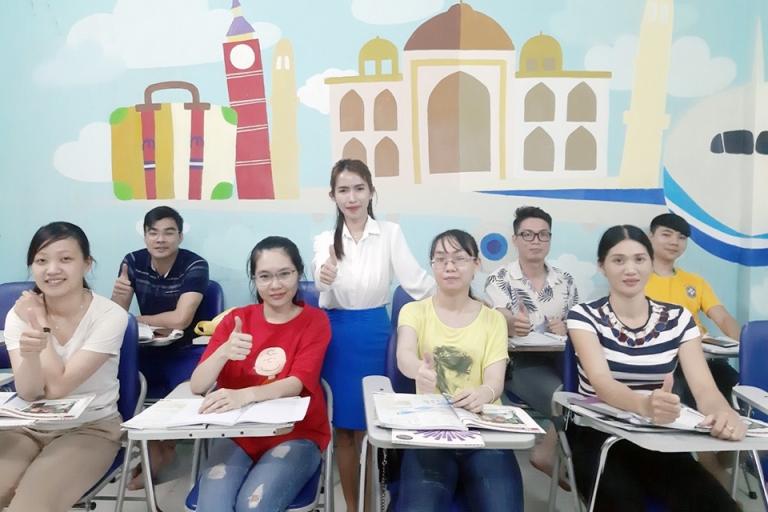 Không gian lớp học sáng tạo và đáng yêu tại Ocean Edu Ninh Bình