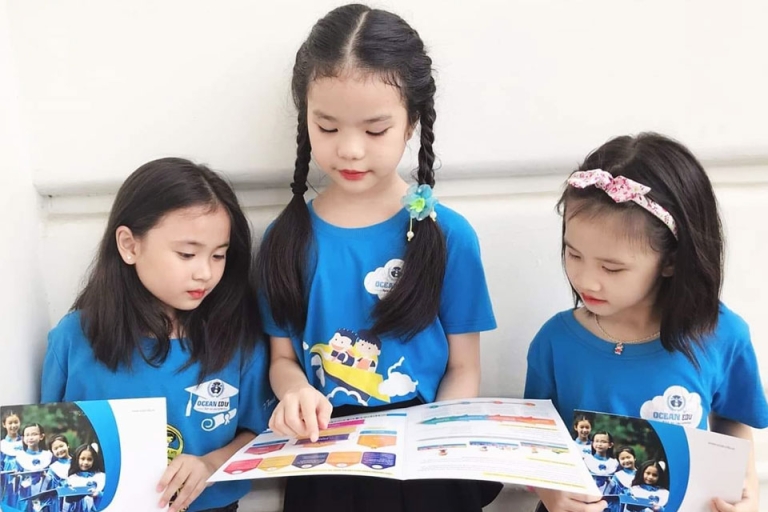 Ocean Edu Đắk Lắk là địa chỉ được nhiều phụ huynh lựa chọn cho các bé nhà mình
