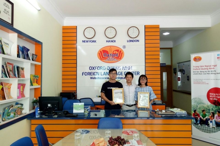 Những học viên ưu tú của Ngoại ngữ Oxfort Quảng Ninh