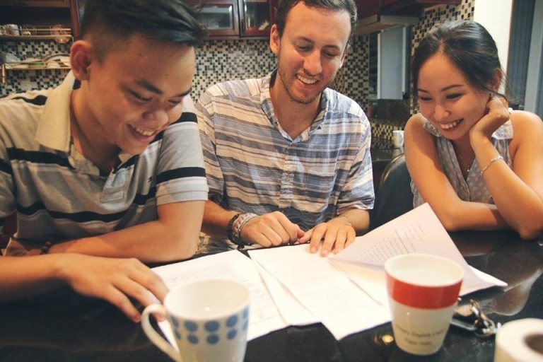 New Way thường tổ chức những buổi giao lưu cho học viên với người nước ngoài