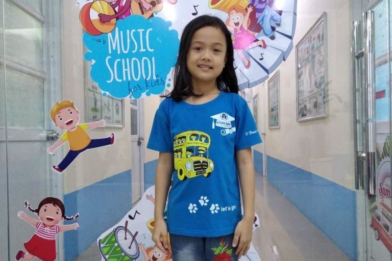 Lê Cao Bảo Hà - Cô học trò nhỏ của Ocean Edu Hưng Yên