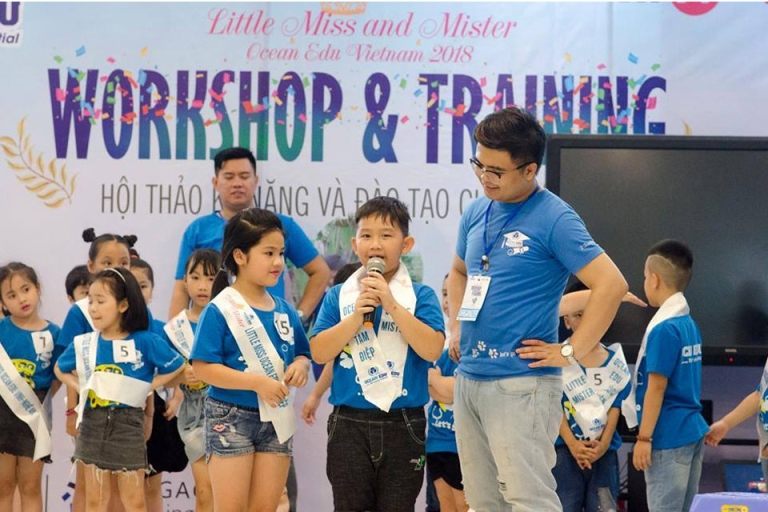 Những hoạt động ngoại khóa nhằm giúp phát triển kỹ năng tiếng Anh cho học viên cũng được tổ chức sôi nổi