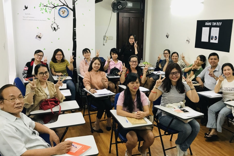 Tất cả vì học viên là phương châm hoạt động của trung tâm Anh ngữ REF
