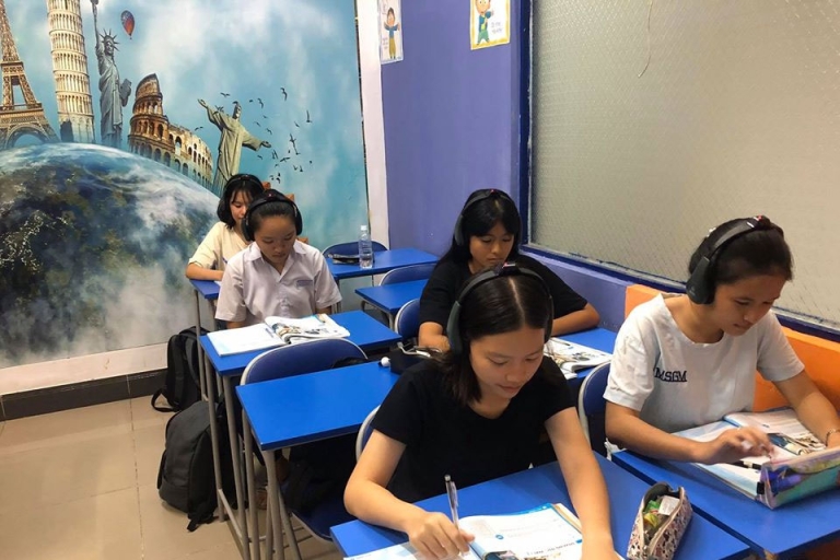 Cận cảnh một buổi học tại Anh ngữ Tin học Việt Mỹ VATC Tây Ninh (Nguồn: Anh ngữ Tin học Việt Mỹ)