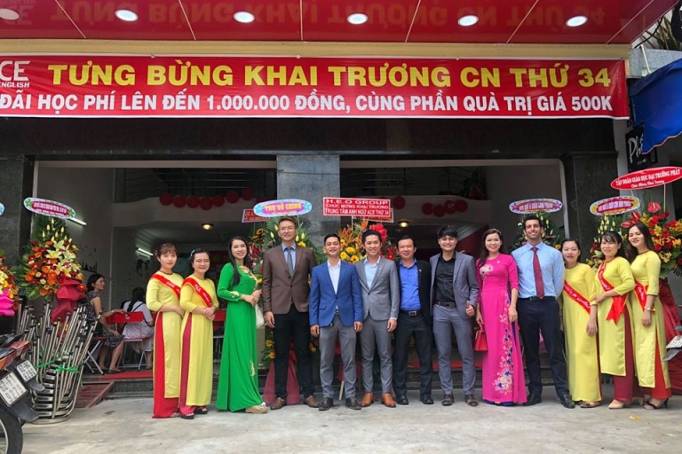 Đội ngũ giáo viên tại trung tâm Anh ngữ Á Châu ACE (Nguồn: Anh ngữ Á Châu ACE)