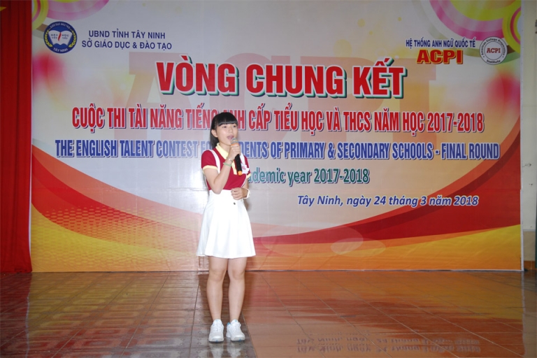 Thể hiện tài năng qua các cuộc thi tiếng Anh được tổ chức đều đặn tại Anh ngữ Việt Mỹ APCI 