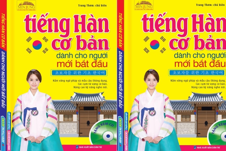 Bìa sách Tiếng Hàn cơ bản dành cho người mới bắt đầu