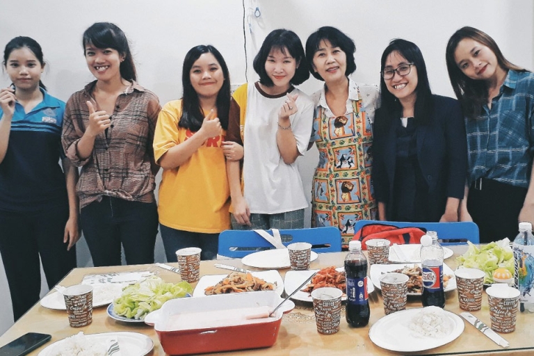 HanSarang thường xuyên tổ chức các chương trình ngoại khóa khiến học viên cảm thấy vui vẻ trong học tập