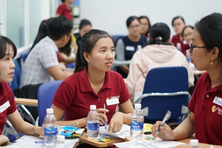 Với khóa học IELTS tại Ngoại ngữ Cambridge, học viên được chú trọng phát triển đồng đều cả 4 kỹ năng trong tiếng Anh