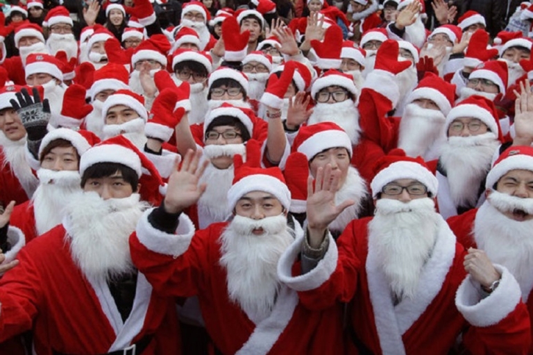 Ông già Noel ở Hàn Quốc (Nguồn: hanquoc9)