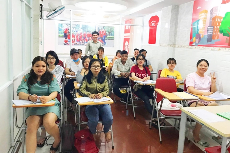 Các khóa học tiếng Hàn được khai giảng thường xuyên tại Sài Gòn Vina