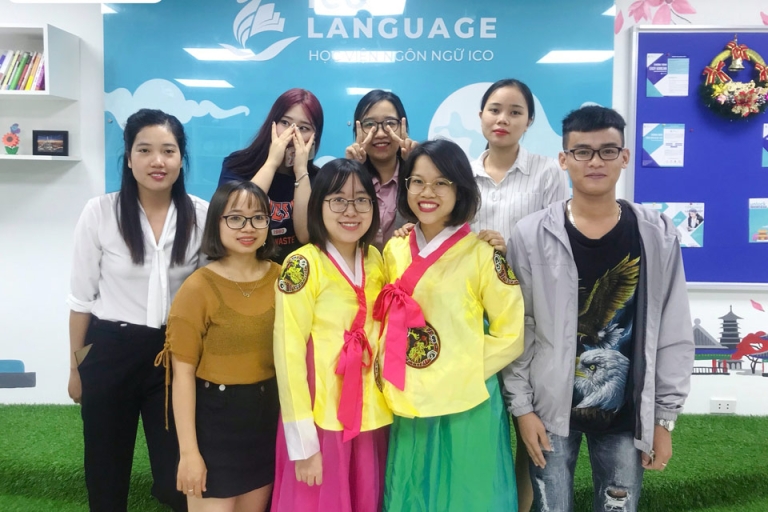 Lớp học tiếng Hàn miễn phí tại ICO rất được lòng nhiều học viên