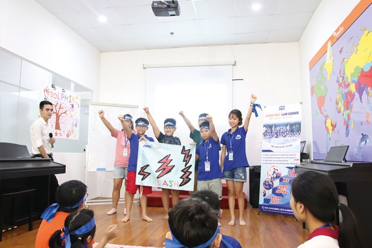 Hình ảnh một buổi học tại Trung tâm Cara