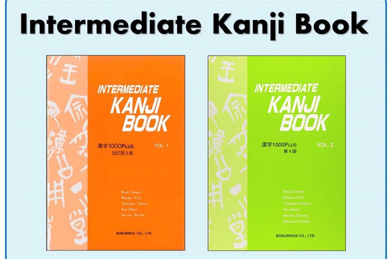 Kanji Intermediate Book quyển 1 và 2 (Nguồn: Nihongo Files)