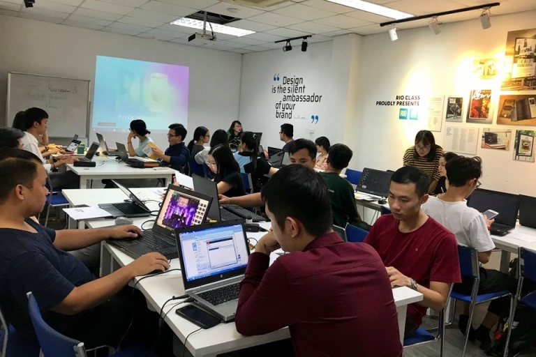 Một lớp học tại Rio Class