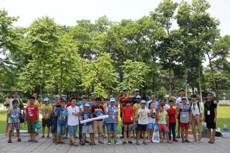 Lớp phát triển ngôn ngữ tại CleverKids thường xuyên tổ chức các hoạt động dã ngoại (Nguồn: CleverKids)
