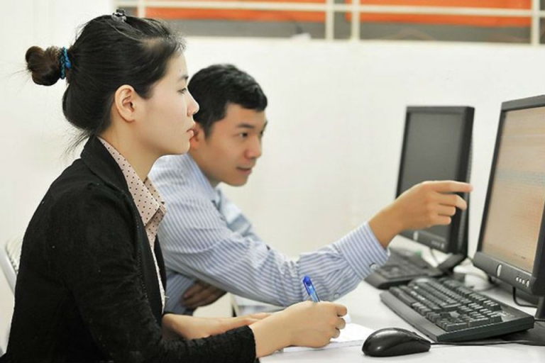 Học viên được chỉ dẫn nhiệt tình và không giới hạn thời gian học