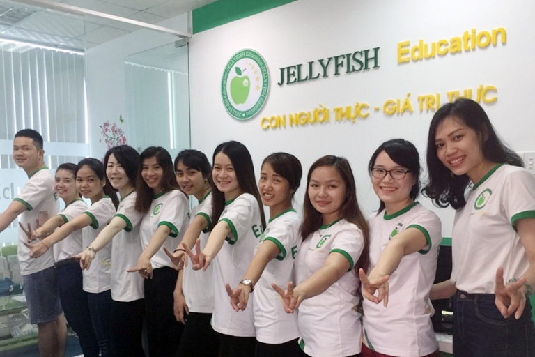 Con người thật, giá trị thật là phương châm hoạt động của Jellyfish Education