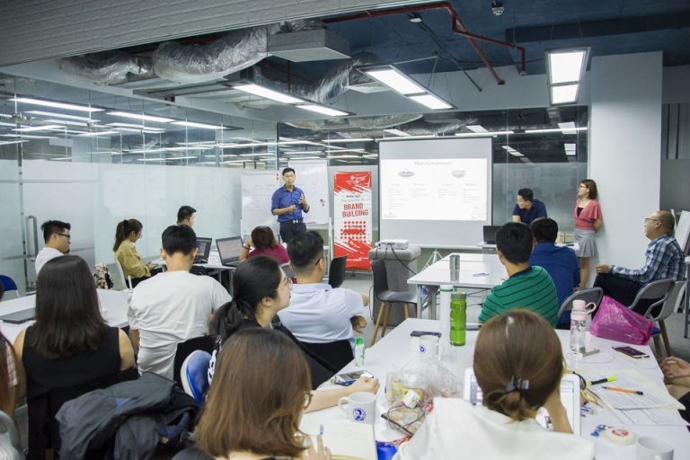 Hình ảnh lớp học tại CASK Academy