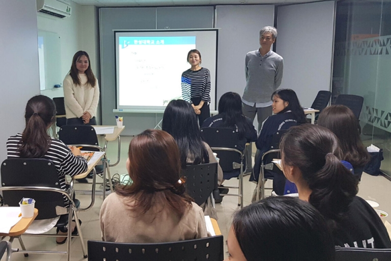 Khi học tập tại Sunny, bạn sẽ có cơ hội giao lưu với đại diện các trường đại học của Hàn Quốc