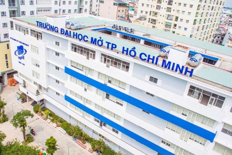 Khuôn viên Trường Đại học Mở TPHCM nhìn từ trên cao (Nguồn: Zingnews)