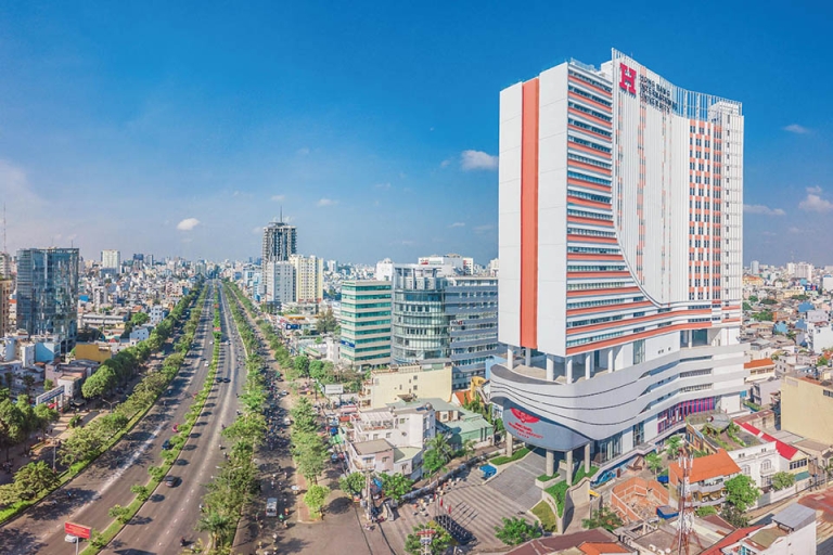 Toàn cảnh Trường Đại học Hồng Bàng (Nguồn: VietnamPlus)