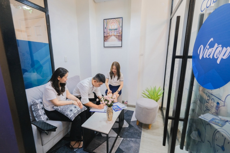 Tất cả học viên đều được cam kết điểm số đầu ra bằng hợp đồng
