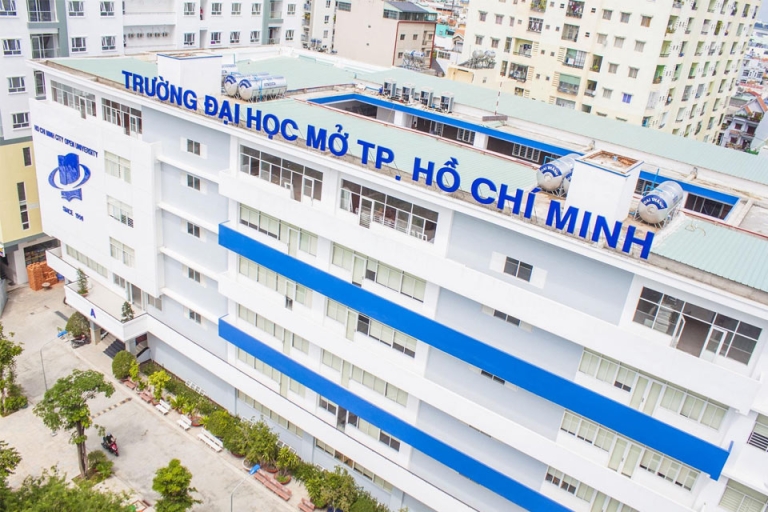 Cơ sở khang trang của Đại học Mở TP.HCM (Nguồn: newszing)