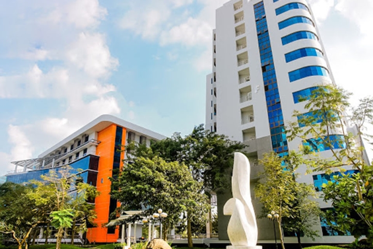 Khuôn viên Trường Đại học Tôn Đức Thắng (Nguồn: Đại Đoàn Kết)