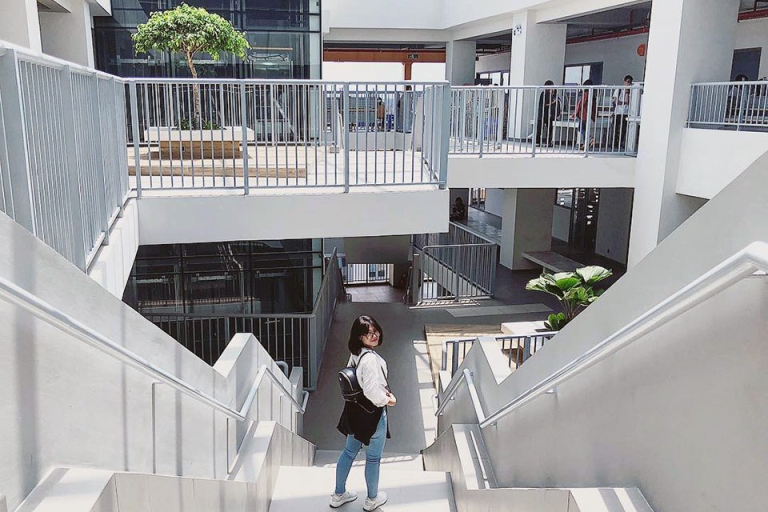 Cơ sở vật chất xinh lung linh tại Trường Văn Lang quận Gò Vấp