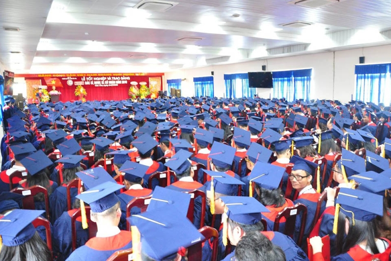 Lễ tốt nghiệp của sinh viên Đại học Y Dược Cần Thơ (Nguồn: Đại học Y Dược Cần Thơ)