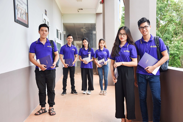 Sinh viên Đại học Phú Xuân năng động, tự tin (Nguồn: Đại học Phú Xuân)