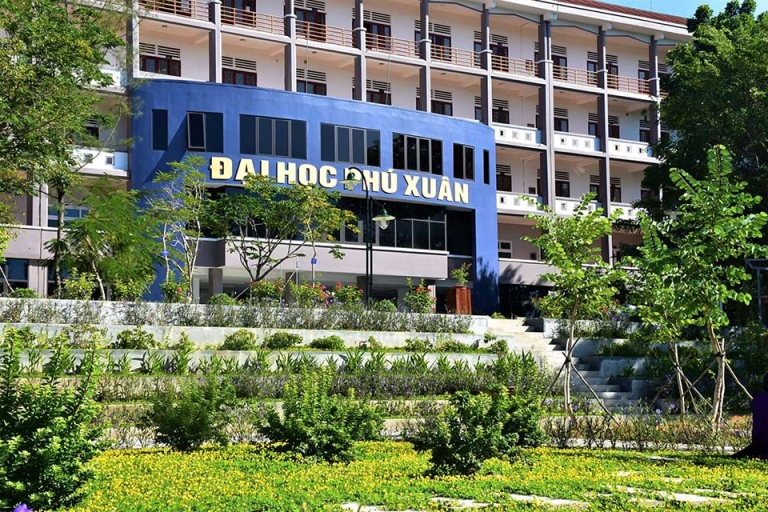 Khuôn viên Trường Đại học Phú Xuân (Nguồn: Đại học Phú Xuân)