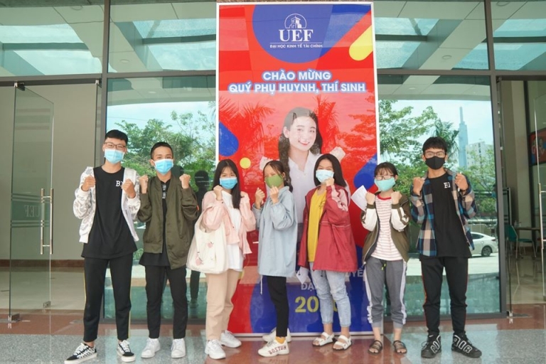 Sinh viên Đại học Kinh tế - Tài chính TPHCM năng động (Nguồn: UEF)