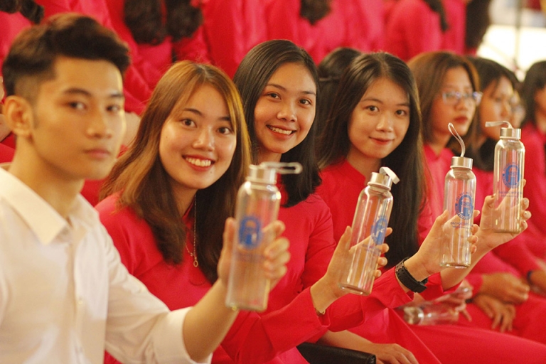 Lễ tốt nghiệp của sinh viên Đại học Mở Hà Nội (Nguồn: Đại học Mở Hà Nội)