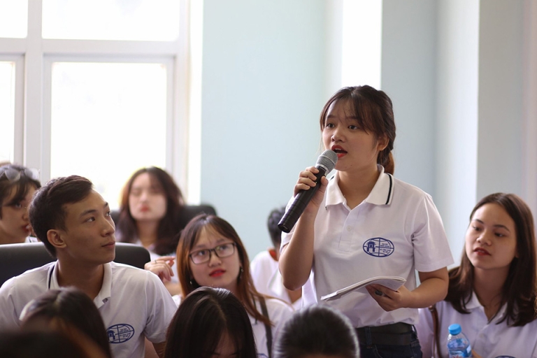 Sinh viên Đại học Kinh doanh và Công nghệ Hà Nội (Nguồn: Đại học Kinh doanh và Công nghệ Hà Nội)